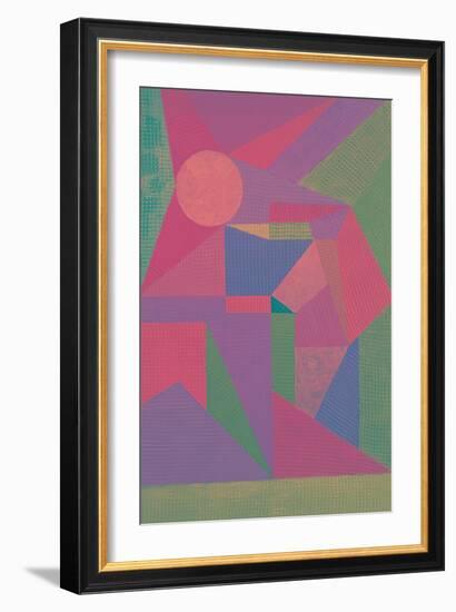 Le Soleil-Maryse Pique-Framed Giclee Print