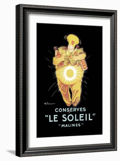 Le Soleil-null-Framed Premium Giclee Print