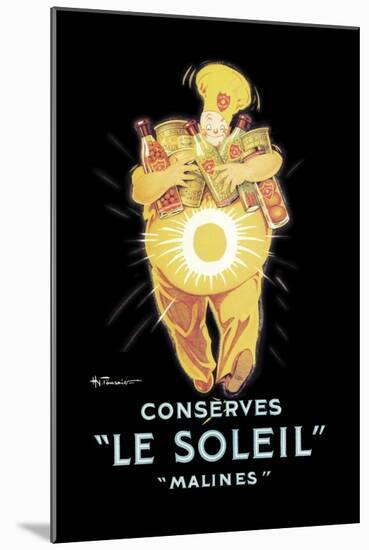 Le Soleil-null-Mounted Art Print