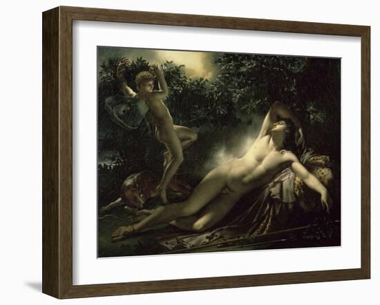 Le Sommeil D'Endymion-Anne-Louis Girodet de Roussy-Trioson-Framed Giclee Print