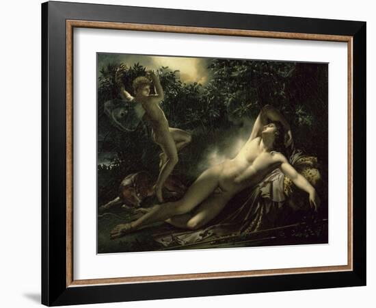 Le Sommeil D'Endymion-Anne-Louis Girodet de Roussy-Trioson-Framed Giclee Print