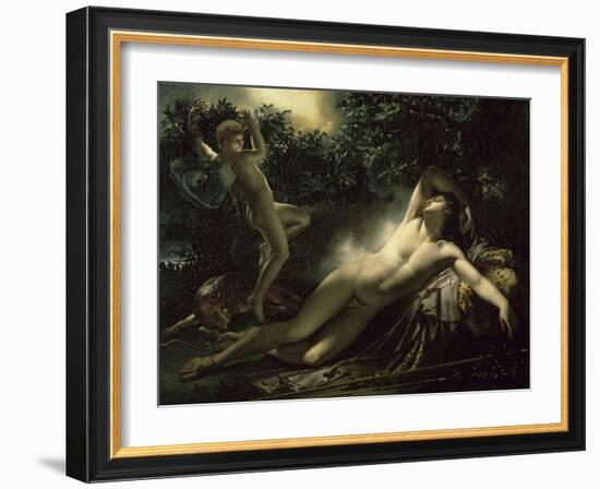 Le Sommeil D'Endymion-Anne-Louis Girodet de Roussy-Trioson-Framed Giclee Print