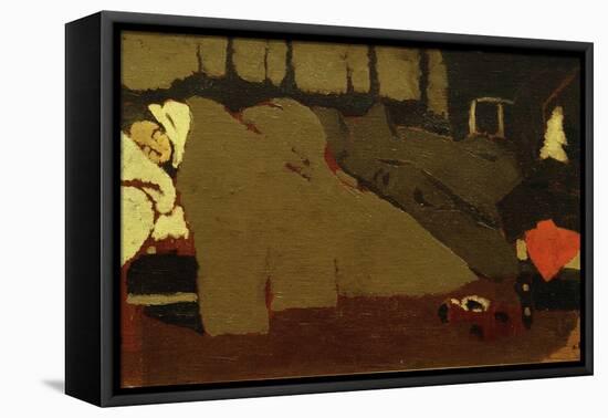 Le Sommeil (Sleep), c.1891-Edouard Vuillard-Framed Premier Image Canvas