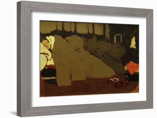 Le Sommeil (Sleep), c.1891-Edouard Vuillard-Framed Giclee Print