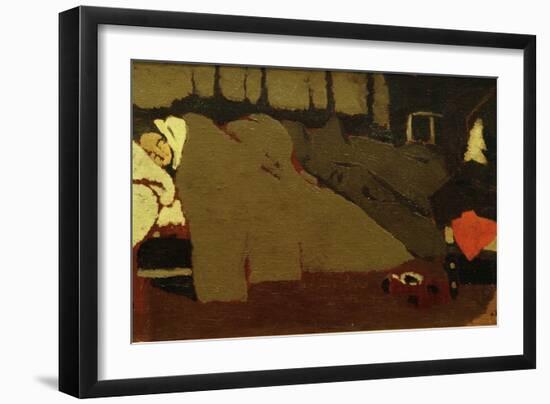 Le Sommeil (Sleep), c.1891-Edouard Vuillard-Framed Giclee Print