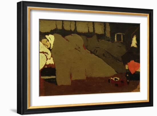 Le Sommeil (Sleep), c.1891-Edouard Vuillard-Framed Giclee Print