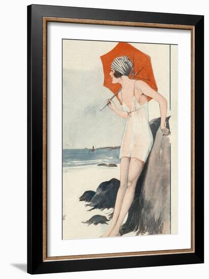 Le Sourire, 1919, France-null-Framed Giclee Print