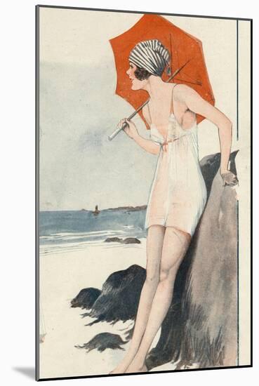 Le Sourire, 1919, France-null-Mounted Giclee Print