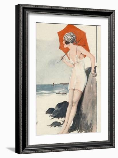 Le Sourire, 1919, France-null-Framed Giclee Print