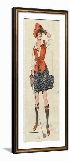 Le Sourire, 1919, France-null-Framed Giclee Print