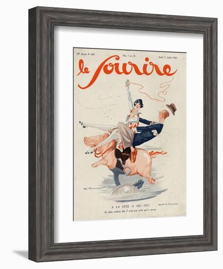 Le Sourire, 1926, France--Framed Giclee Print