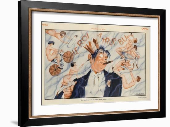 Le Sourire, 1928, France-null-Framed Giclee Print