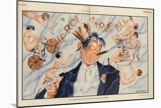 Le Sourire, 1928, France-null-Mounted Giclee Print