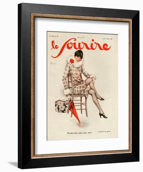 Le Sourire, 1928, France--Framed Giclee Print