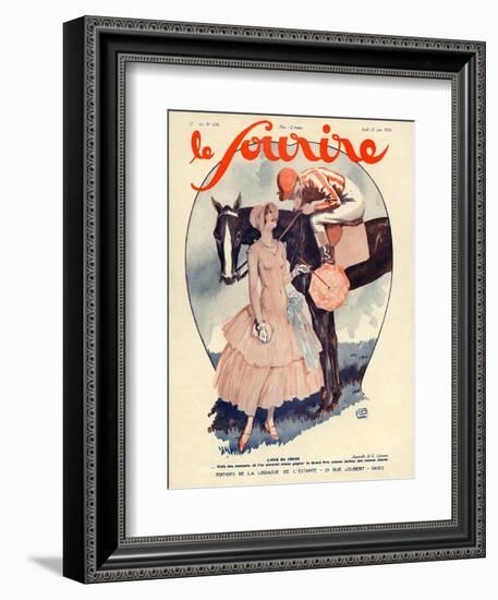 Le Sourire, 1929, France-null-Framed Giclee Print