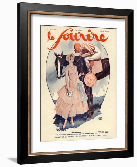 Le Sourire, 1929, France-null-Framed Giclee Print