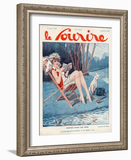 Le Sourire, 1930, France-null-Framed Giclee Print