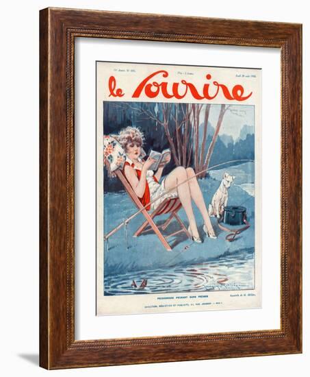 Le Sourire, 1930, France-null-Framed Giclee Print