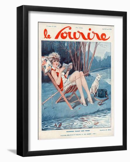 Le Sourire, 1930, France-null-Framed Giclee Print