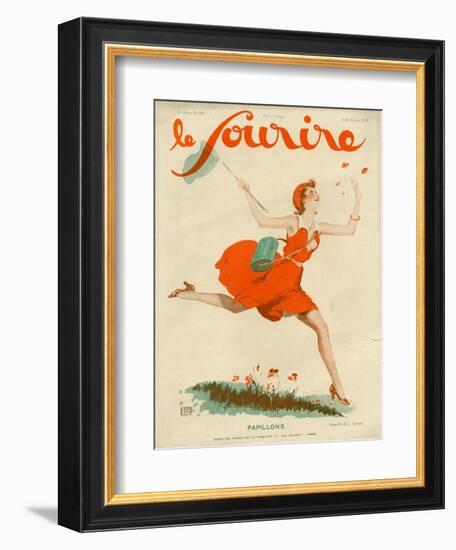 Le Sourire, 1930, France-null-Framed Giclee Print