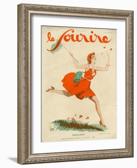 Le Sourire, 1930, France-null-Framed Giclee Print