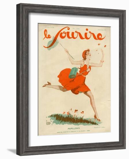 Le Sourire, 1930, France-null-Framed Giclee Print