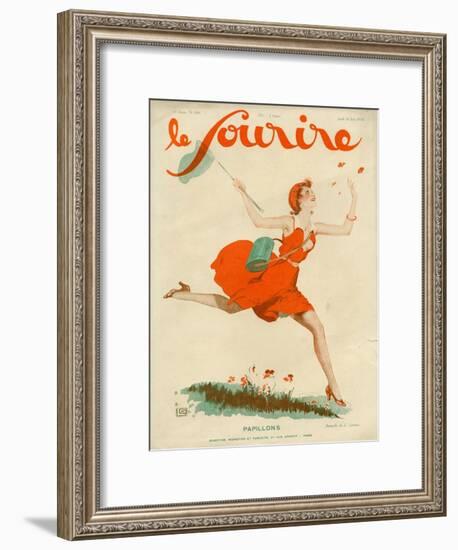 Le Sourire, 1930, France-null-Framed Giclee Print