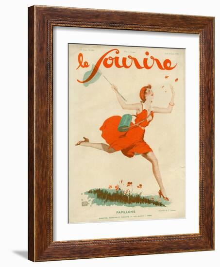 Le Sourire, 1930, France-null-Framed Giclee Print