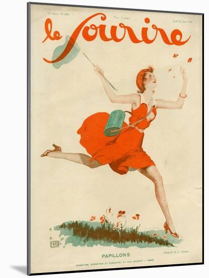 Le Sourire, 1930, France-null-Mounted Giclee Print