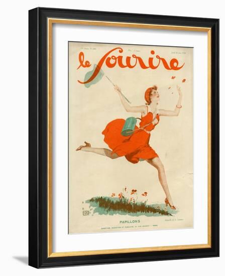 Le Sourire, 1930, France-null-Framed Giclee Print