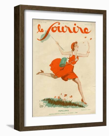 Le Sourire, 1930, France-null-Framed Premium Giclee Print