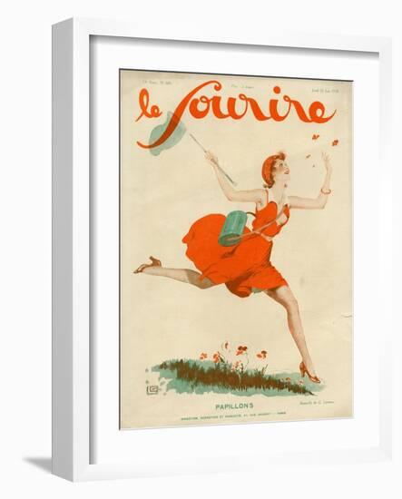 Le Sourire, 1930, France-null-Framed Premium Giclee Print