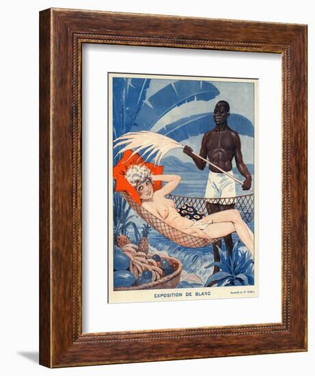 Le Sourire, 1931, France-null-Framed Giclee Print