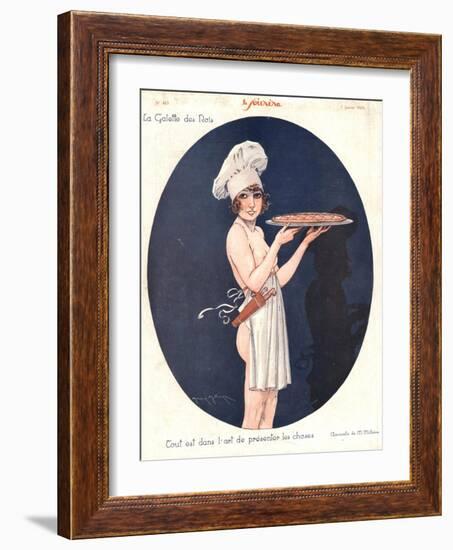 Le Sourire, Erotica Cooking Sex Magazine, France, 1926-null-Framed Giclee Print