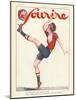 Le Sourire, Football Soccer Glamour Magazine, France, 1927-null-Mounted Giclee Print