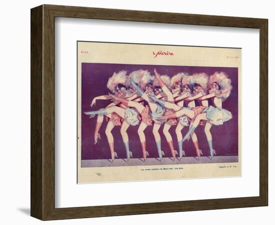 Le Sourire, France-null-Framed Giclee Print