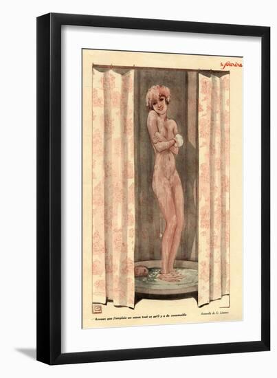 Le Sourire, France-null-Framed Giclee Print