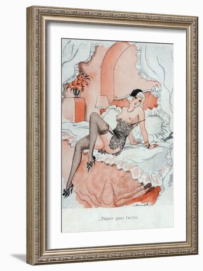 Le Sourire, France-null-Framed Giclee Print