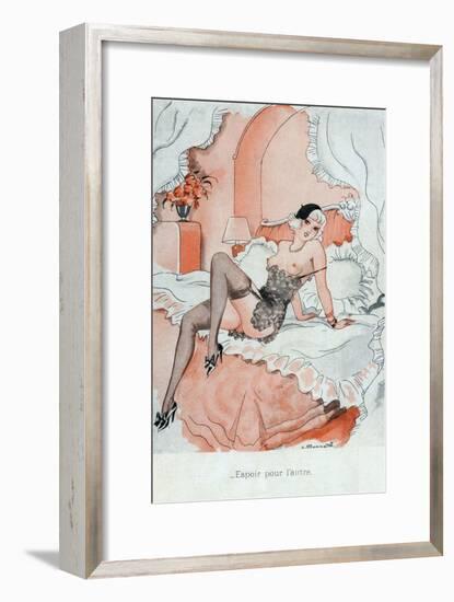 Le Sourire, France-null-Framed Giclee Print