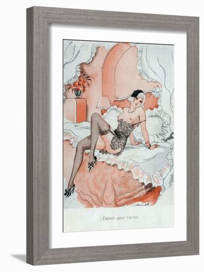 Le Sourire, France-null-Framed Giclee Print