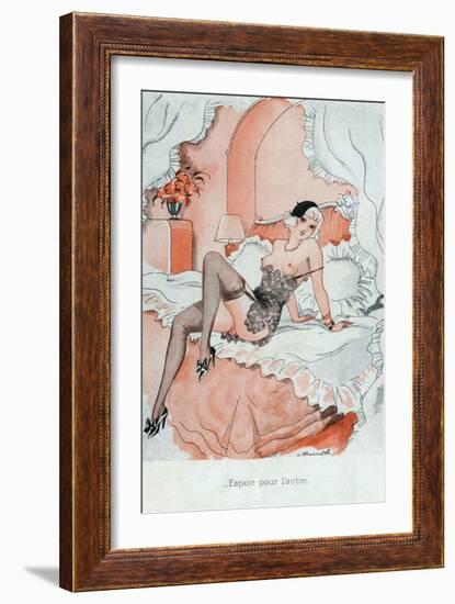 Le Sourire, France-null-Framed Giclee Print