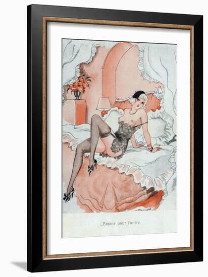 Le Sourire, France-null-Framed Giclee Print