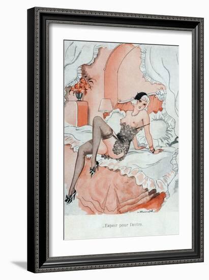 Le Sourire, France-null-Framed Giclee Print