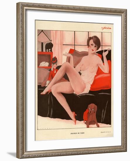 Le Sourire, France-null-Framed Giclee Print