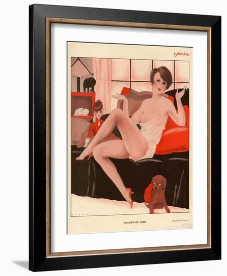 Le Sourire, France-null-Framed Giclee Print