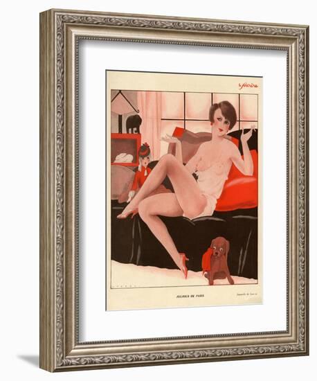 Le Sourire, France-null-Framed Giclee Print