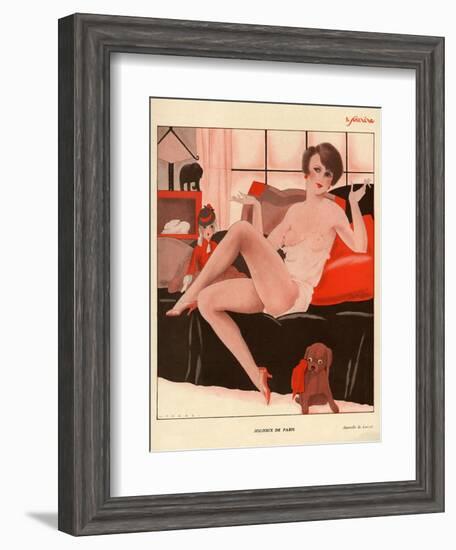 Le Sourire, France-null-Framed Giclee Print