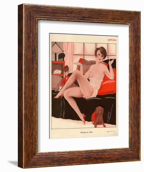 Le Sourire, France-null-Framed Giclee Print