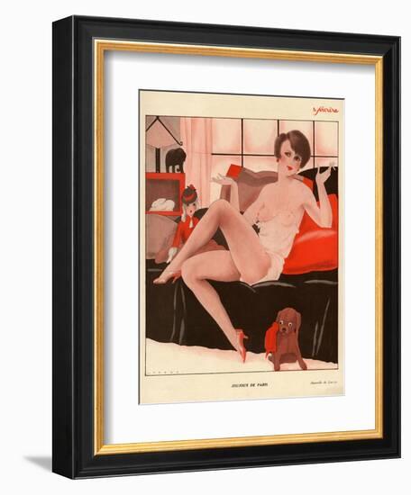 Le Sourire, France-null-Framed Giclee Print