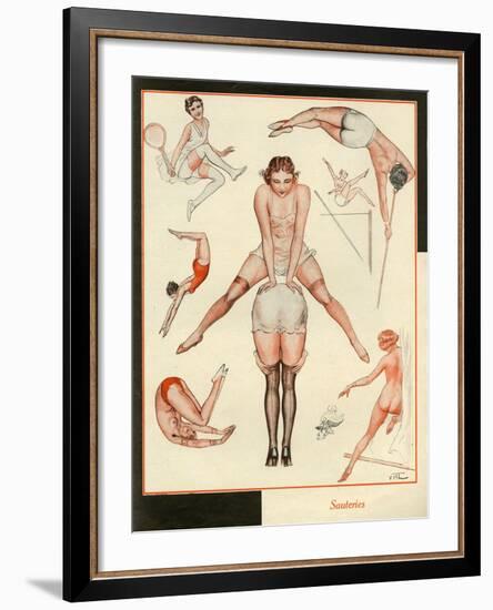 Le Sourire, France-null-Framed Giclee Print